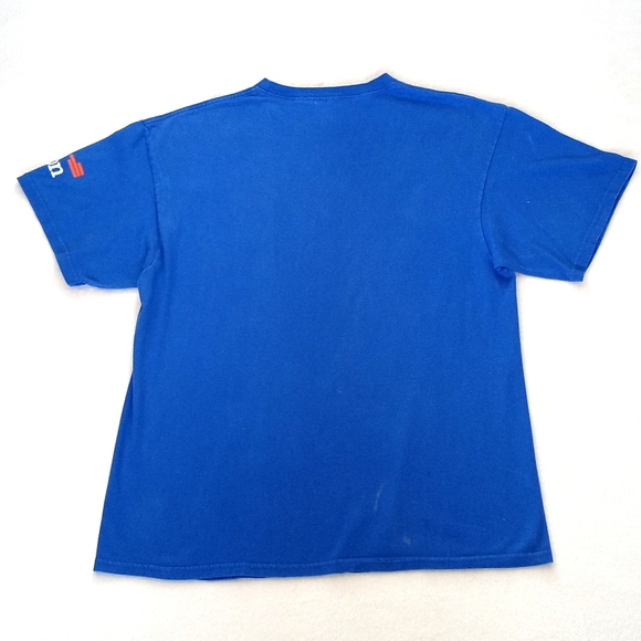 ๐ฟ OKC Thunder Basketball Community Royal Blue Short Sleeve T-Shirt XL - Picture 3 of 9